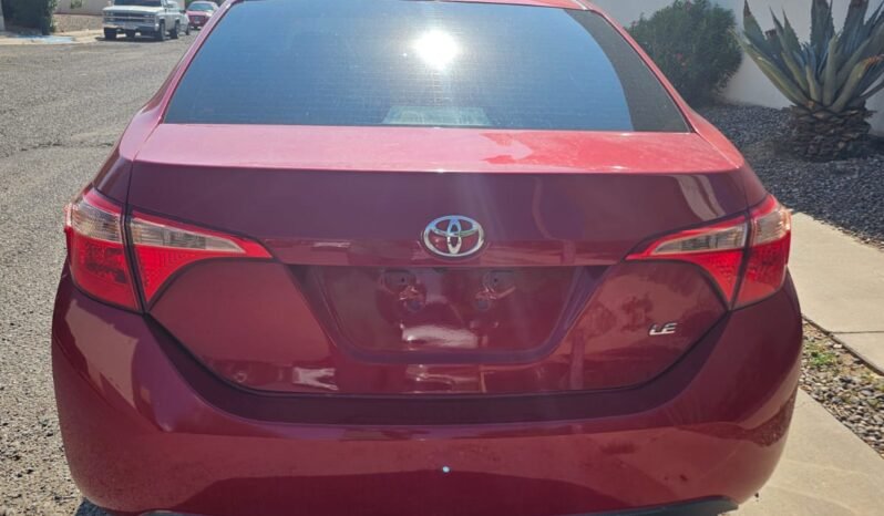 
TOYOTA COROLLA LE SEDAN 2018 AUT full									